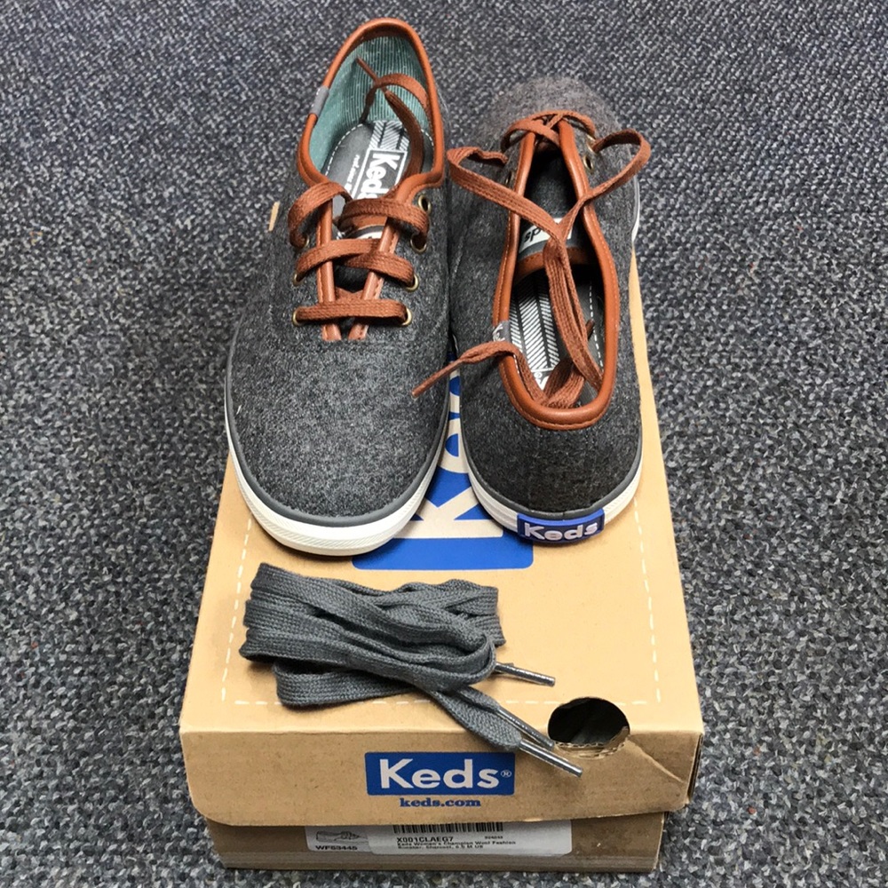 Keds WF53445 CH WOOL CHARCOAL shoes